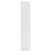 vidaXL Orecchia della Testata Bianco 80 x 16 x 4 cm PVC