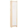 vidaXL Divisorio a 6 Pannelli 240x170x4 cm in Tessuto Crema