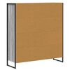vidaXL Armadio per Libri Grigio Sonoma 99.5 x 30 x 108.5 cm