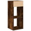 vidaXL Libreria Rovere Fumo 34x31x80 cm in Legno Multistrato