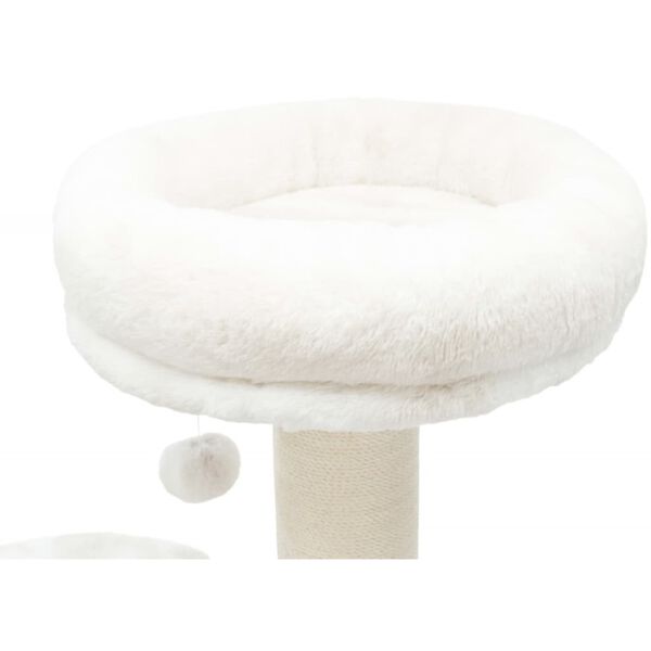 TRIXIE Palo Tiragraffi per Gatti Nelli Bianco e Talpa