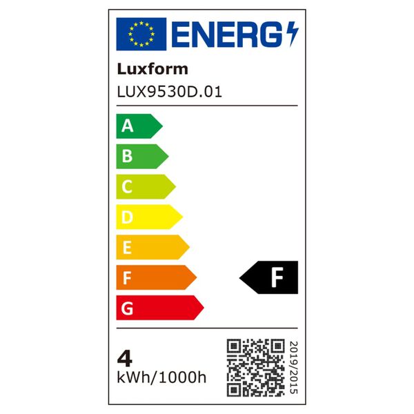 Luxform Faretto da Giardino a LED Onyx 230 V 4 W Antracite