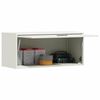vidaXL Armadio a muro per garage Bianco 80 x 33 x 35 cm