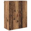 vidaXL Credenza Legno vecchio 69,5 x 34 x 180 cm Legno multistrato