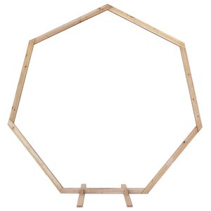 vidaXL Arco Nuziale Marrone Chiaro 221 x 92 x 216 cm