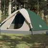 vidaXL Tenda da Campeggio a Cupola per 6 Persone Verde Impermeabile