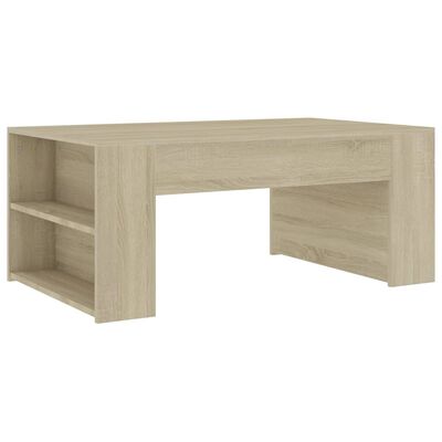 vidaXL Tavolino da Salotto Rovere Sonoma 100x60x42cm Legno Multistrato