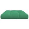 vidaXL Cuscino per Pallet Verde 120x80x12 cm in Tessuto