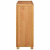 vidaXL Armadietto con porta Marrone 80 x 35 x 95 cm Legno multistrato