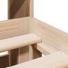 vidaXL Letto Libreria senza Materasso 160x200 cm in Legno di Pino