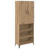 vidaXL Credenza Rovere artigianale 69,5 x 34 x 180 cm