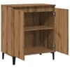 vidaXL Credenza Rovere Artigianale 60x35x70 cm in Legno Multistrato