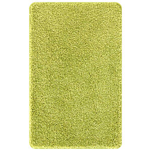 vidaXL Tappetino da bagno antiscivolo Verde 50 x 80 cm PP