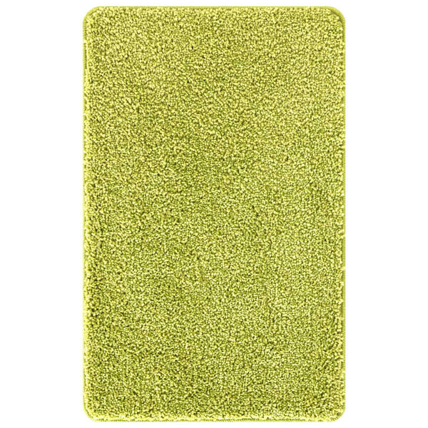 vidaXL Tappetino da bagno antiscivolo Verde 50 x 80 cm PP