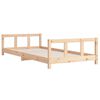 vidaXL Giroletto per Bambini 90x200 cm in Legno Massello di Pino