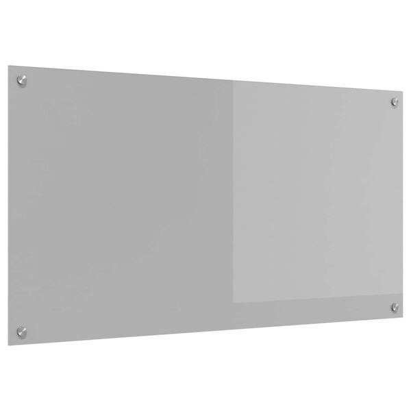 vidaXL Rivestimento da Cucina Grigio chiaro 110 x 60 x 0,6 cm