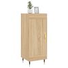 vidaXL Credenza Rovere Sonoma 34,5x34x90 cm in Legno Multistrato