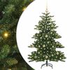 vidaXL Albero di Natale Artificiale con Rami Pieghevoli Verde 150 cm