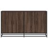 vidaXL Credenza Rovere Marrone 134x35x76 cm in Truciolato