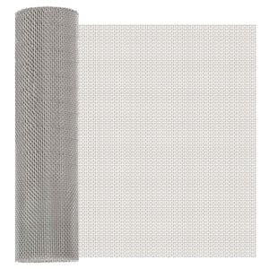 vidaXL Rete per schermatura 40 x 500 cm 8 Mesh Argento