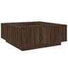 vidaXL Tavolino Salotto Rovere Marrone 100x100x40 cm Legno Multistrato