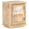 vidaXL Comodino 40x30x46 cm in Legno Massello di Mango