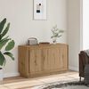 vidaXL Credenza Artisan Rovere 102x35x55 cm Legno ingegnerizzato