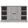 vidaXL Credenza Grigio Sonoma 100x35,5x60 cm in Legno Multistrato