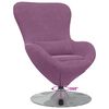 vidaXL Poltrona uovo Viola 63 x 73 x 90 cm Velluto