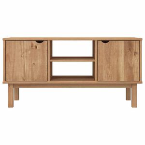 vidaXL Mobile TV OTTA 113,5x43x57 cm in Legno Massello di Pino