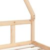 vidaXL Giroletto per Bambini 90x190 cm in Legno Massello di Pino