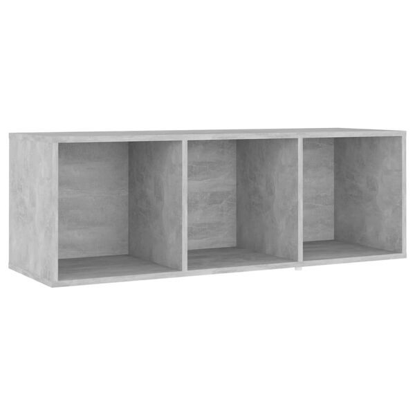 vidaXL Mobili TV 2 pz Grigio Cemento 107x35x37 cm in Legno Multistrato
