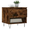 vidaXL Tavolini Salotto 2pz Rovere Fumo 50x46x50 cm Legno Multistrato