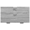 vidaXL Set di mobili per il bagno con cassetto 2 pcs Grigio Sonoma