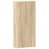 vidaXL Mobile per scarpe 80 x 35.5 x 180 cm Legno ingegnerizzato