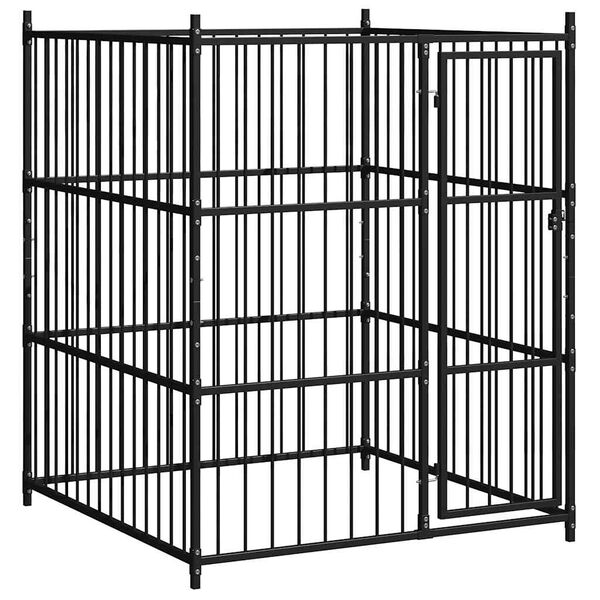 vidaXL Canile da Esterno 150x150x185 cm