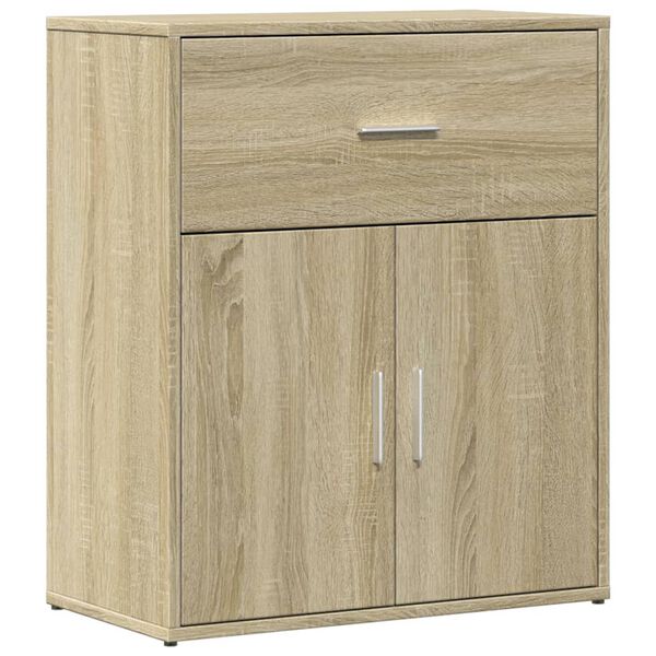 vidaXL Credenza Rovere Sonoma 60x31x70 cm in Legno Multistrato