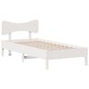 vidaXL Letto senza Materasso Bianco 90x190 cm in Legno Massello Pino