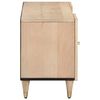 vidaXL Mobile Porta TV 105x33x46cm in Legno Massello di Mango