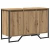 vidaXL Armadio per Lavabo da Bagno Rovere artigianale 91 x 35 x 60 cm