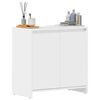 vidaXL Mobile da Bagno Bianco Lucido 60x33x61 cm in Legno Multistrato