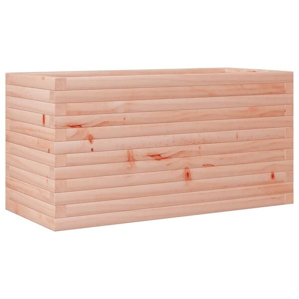 vidaXL Fioriera da Giardino 90x40x46 cm in Legno Massello di Douglas
