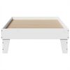 vidaXL Letto senza Materasso Bianco 90x200 cm Legno Massello di Pino