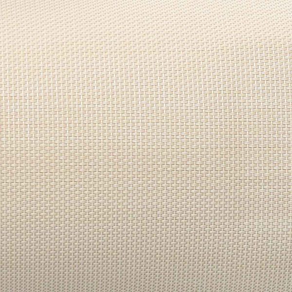 vidaXl Poggiatesta per Sdraio Crema 40x7,5x15 cm in Textilene