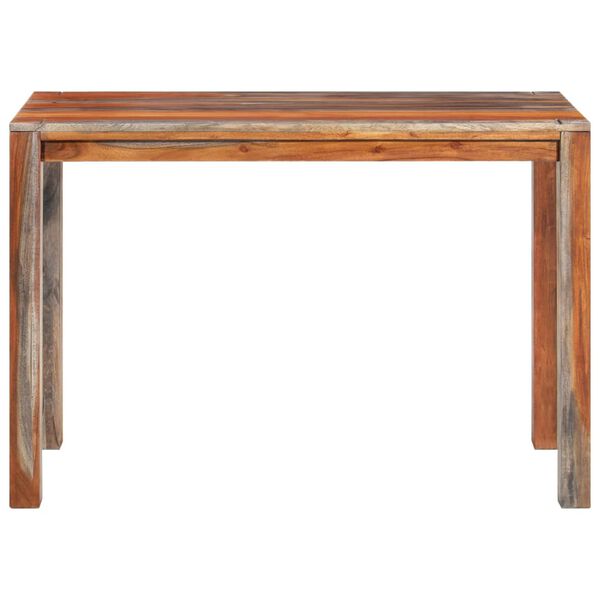 vidaXL Tavolo da Pranzo 110x50x76 cm Legno Massello di Acacia
