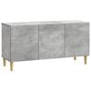 vidaXL Mobile TV 99 x 34,5 x 50 cm Grigio Cemento Legno ingegnerizzato