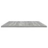 vidaXL Mensole Parete 4pz Grigio Sonoma 100x50x1,5cm Legno Multistrato