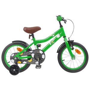vidaXL Bicicletta per Bambini 12 Pollici per bambini di 2-4 anni Verde