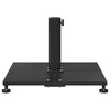 vidaXL Base per ombrellone Nero 45 x 45 x 31 cm