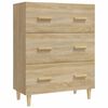 vidaXL Credenza Rovere Sonoma 70x34x90 cm in Legno Multistrato